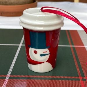 2012 Starbucks Ceramic Ornament